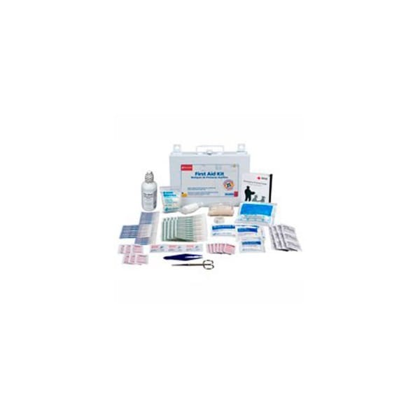 Acme United First Aid Only 224-U First Aid Kit for 25 People, 107 Pieces, OSHA Compliant, Metal Case 224-U/FAO - main
